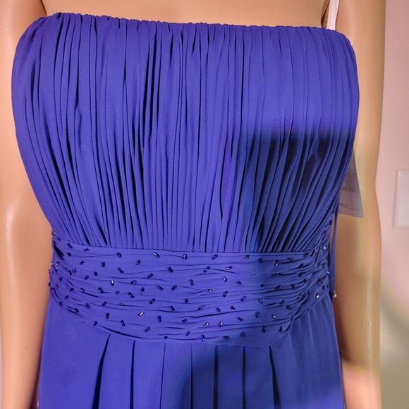 (21) NWT Formal Gown in color Royal by "Wow" - Picture 2 of 5
